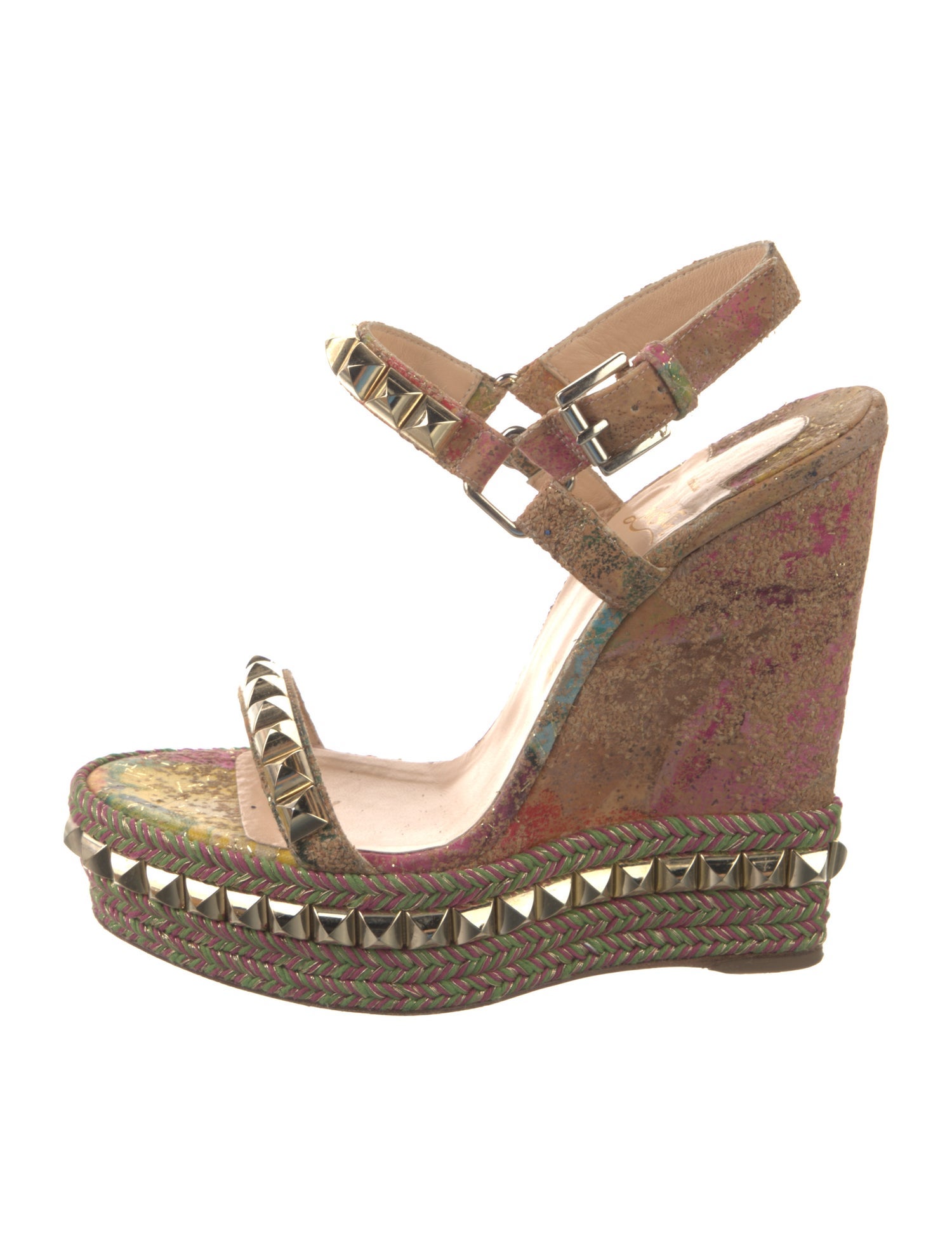 Christian Louboutin Studded Accents Espadrilles