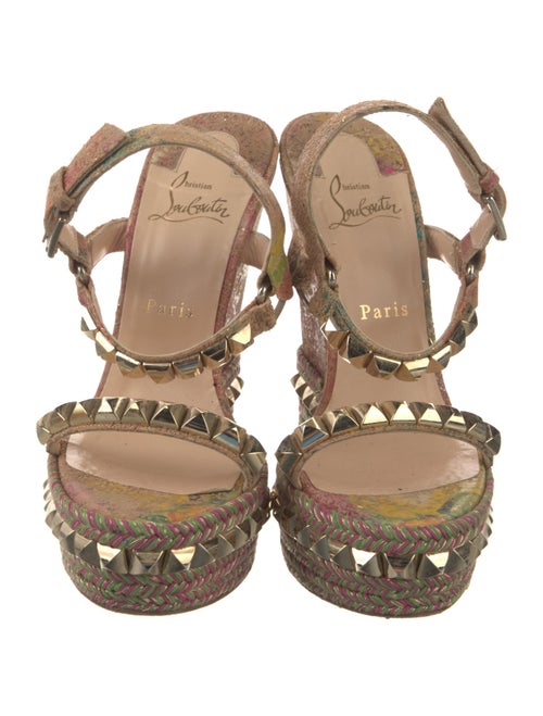 Christian Louboutin Studded Accents Espadrilles
