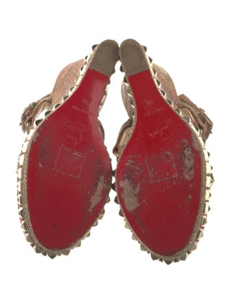 Christian Louboutin Studded Accents Espadrilles