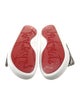 Christian Louboutin Canvas Printed Slides