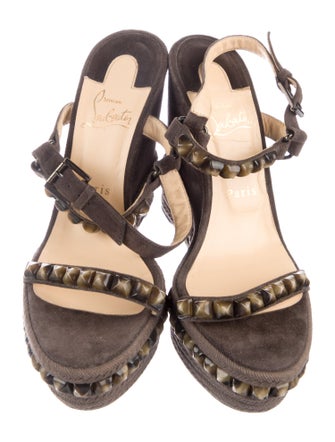 Christian Louboutin Suede Espadrilles