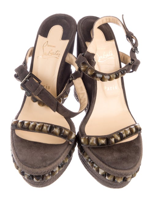 Christian Louboutin Suede Espadrilles