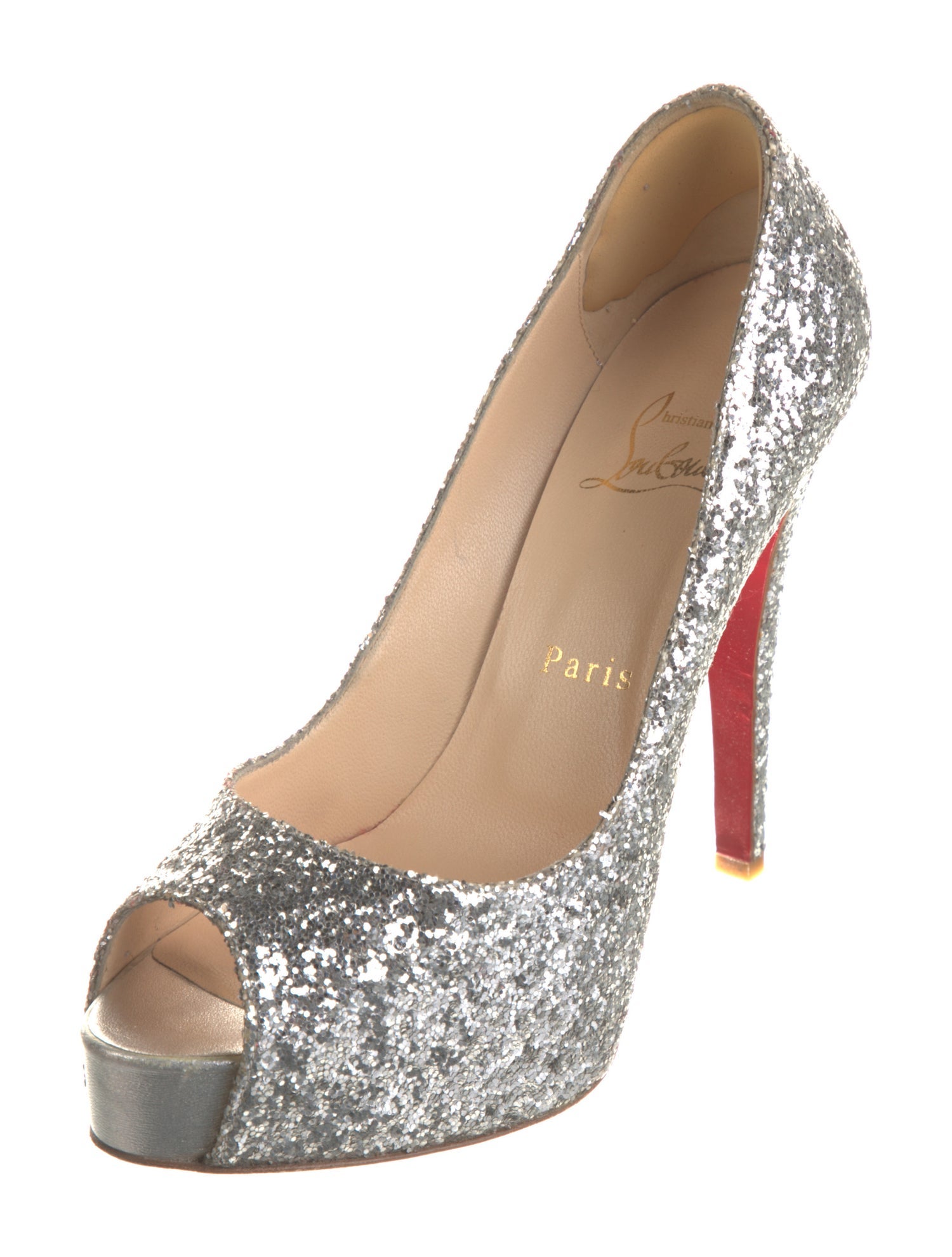 Christian Louboutin Glitter Pumps