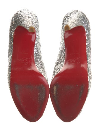 Christian Louboutin Glitter Pumps