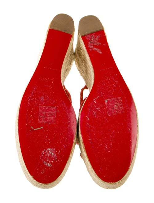 Christian Louboutin Braided Accents Espadrilles