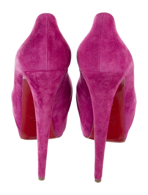 Christian Louboutin Drapesse Suede Pumps
