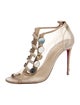 Christian Louboutin Mesh T-Strap Pumps