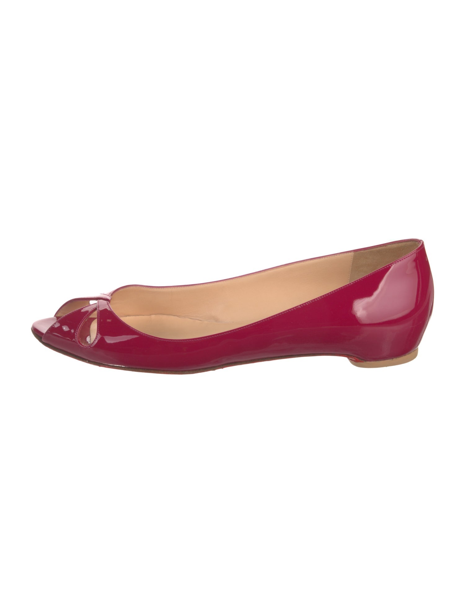 Christian Louboutin Patent Leather Ballet Flats