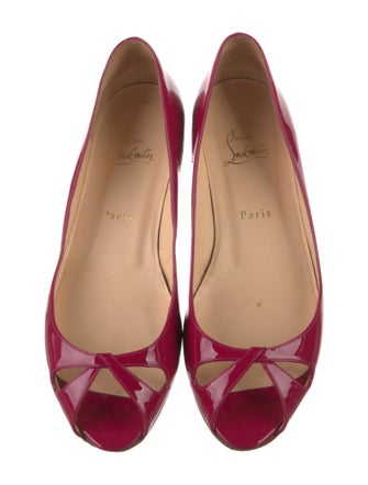 Christian Louboutin Patent Leather Ballet Flats