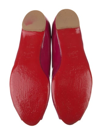 Christian Louboutin Patent Leather Ballet Flats