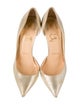Christian Louboutin Suede D'Orsay Pumps