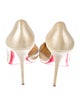 Christian Louboutin Suede D'Orsay Pumps