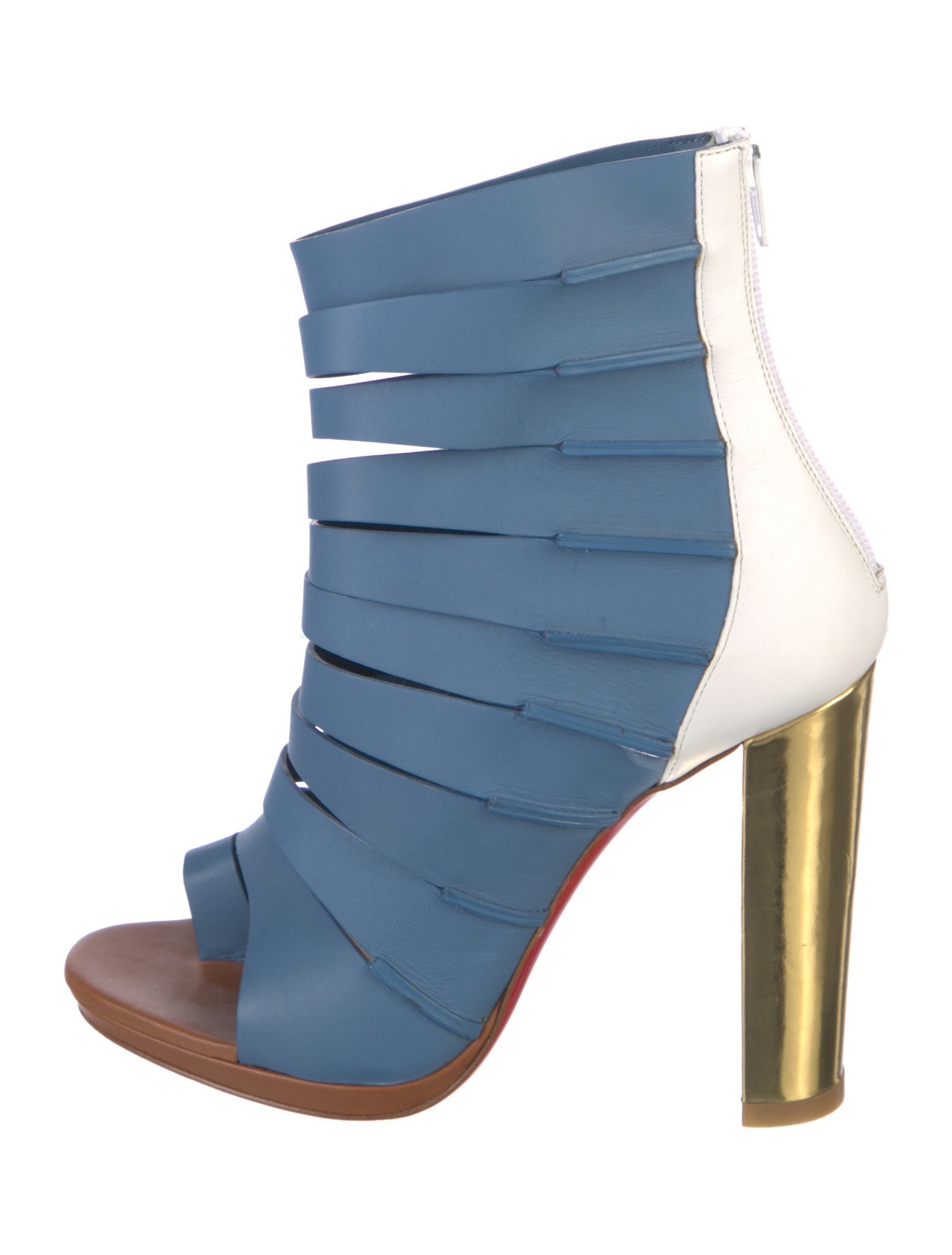 Christian Louboutin Leather Gladiator Sandals