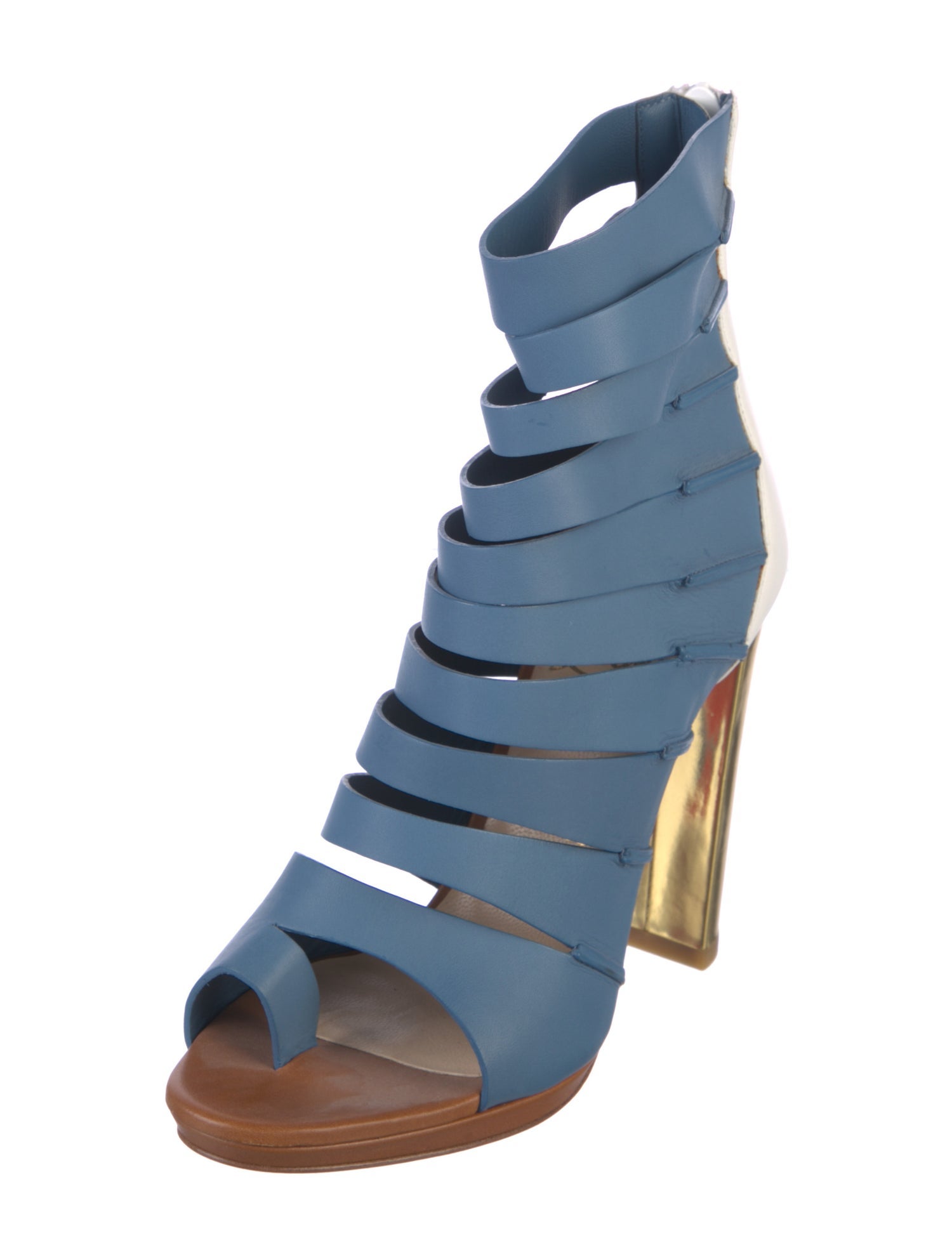 Christian Louboutin Leather Gladiator Sandals