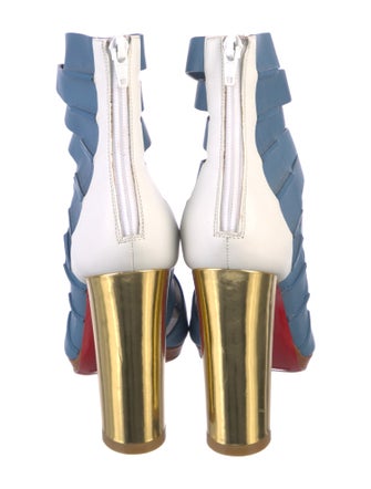 Christian Louboutin Leather Gladiator Sandals