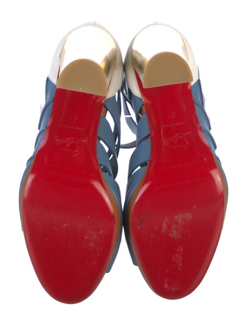 Christian Louboutin Leather Gladiator Sandals