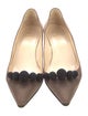Christian Louboutin Satin Pom-Pom Embellishments Pumps