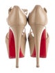 Christian Louboutin Leather T-Strap Pumps
