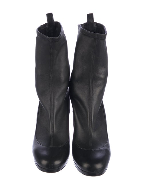 Christian Louboutin Leather Sock Boots