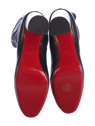 Christian Louboutin Leather Sock Boots