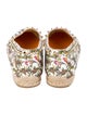Christian Louboutin Spike Accents Canvas Espadrilles