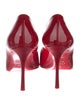 Christian Louboutin Patent Leather Scalloped Accent Pumps