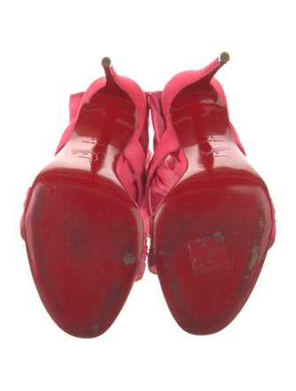 Christian Louboutin Suede Sandals