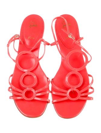 Christian Louboutin Patent Leather Sandals