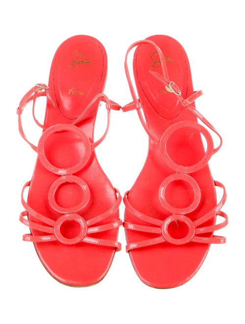 Christian Louboutin Patent Leather Sandals