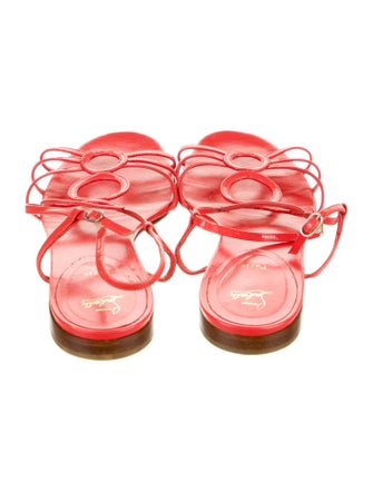 Christian Louboutin Patent Leather Sandals