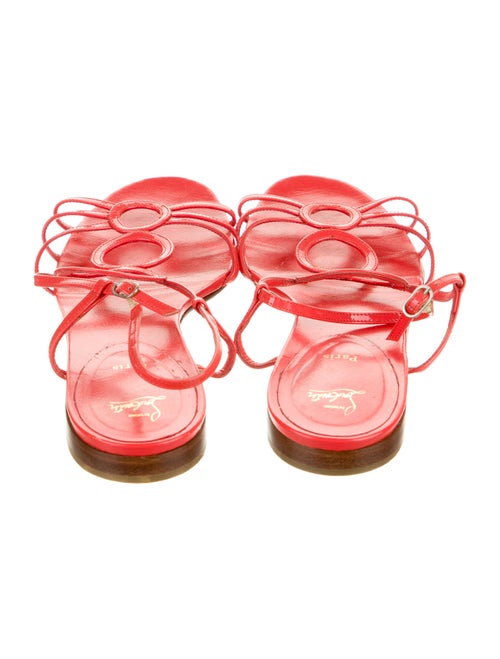 Christian Louboutin Patent Leather Sandals