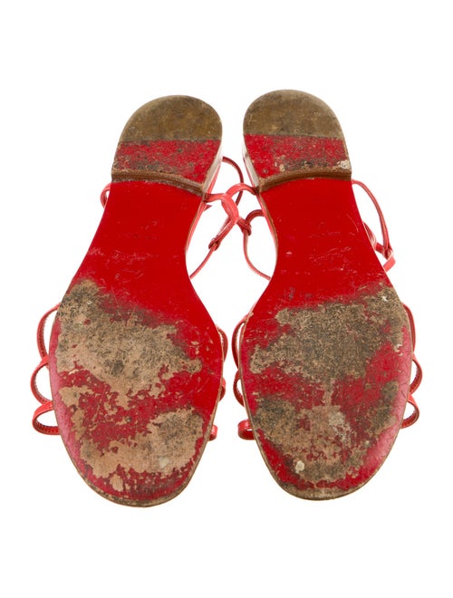 Christian Louboutin Patent Leather Sandals