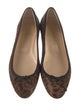 Christian Louboutin Ponyhair Animal Print Ballet Flats