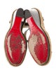 Christian Louboutin Leather Espadrilles
