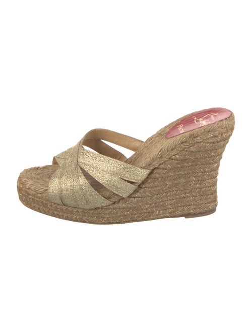 Christian Louboutin Jute Espadrilles
