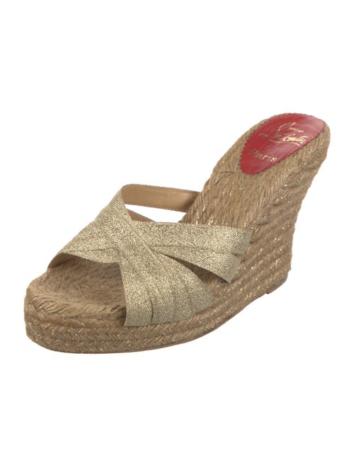 Christian Louboutin Jute Espadrilles
