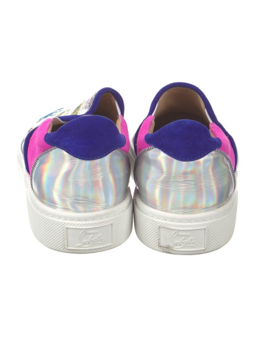 Christian Louboutin Sequins Printed Sneakers