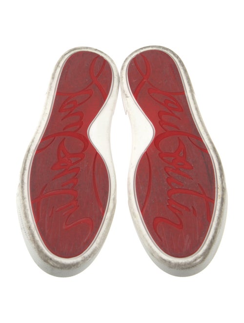 Christian Louboutin Sequins Printed Sneakers