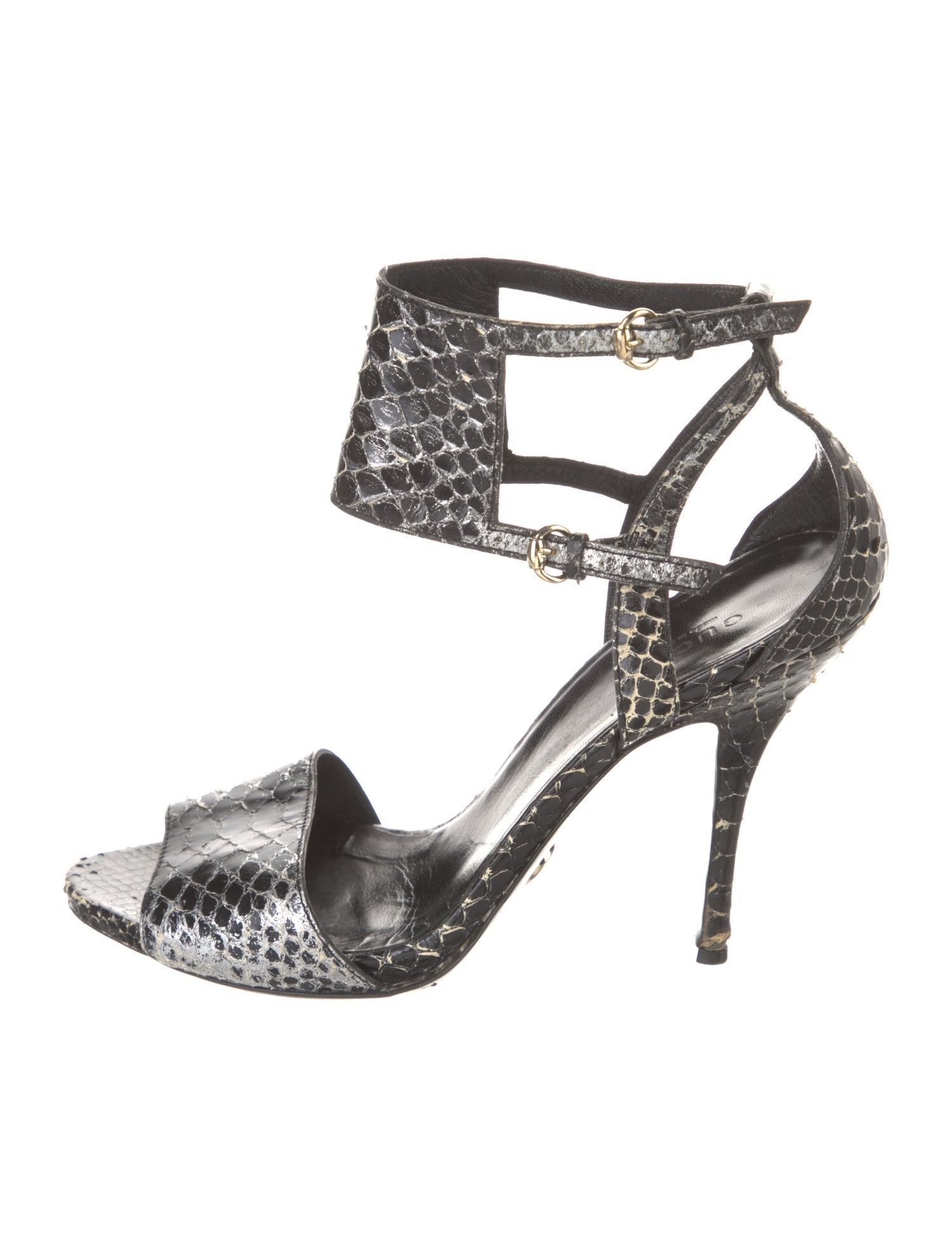 Gucci Python Sandals