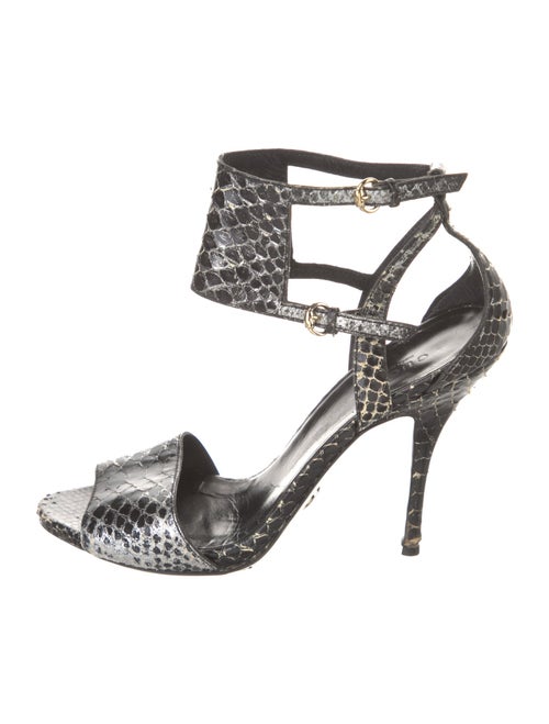 Gucci Python Sandals