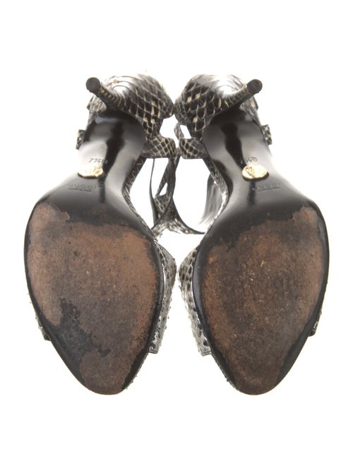 Gucci Python Sandals