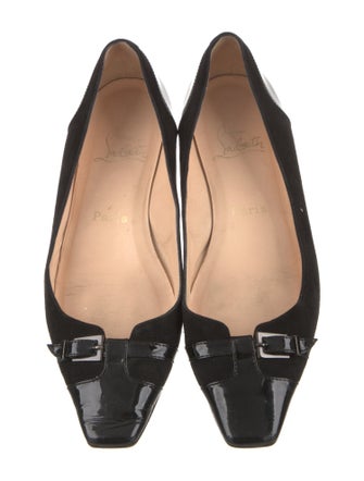 Christian Louboutin Suede Ballet Flats