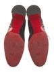 Christian Louboutin Spike Accents Leather Boots