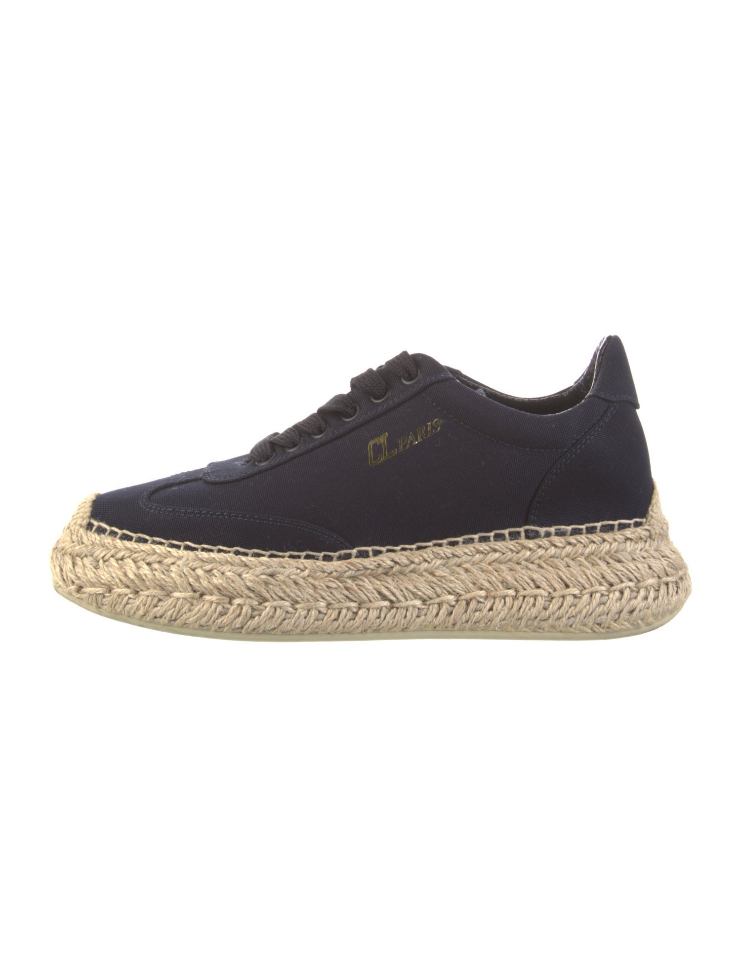 Christian Louboutin Canvas Espadrille Sneakers