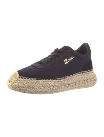 Christian Louboutin Canvas Espadrille Sneakers