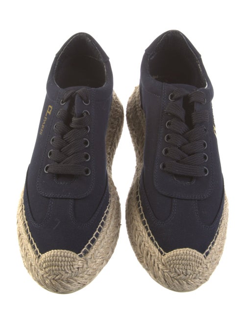 Christian Louboutin Canvas Espadrille Sneakers