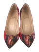 Christian Louboutin Canvas Tie-Dye Print Pumps