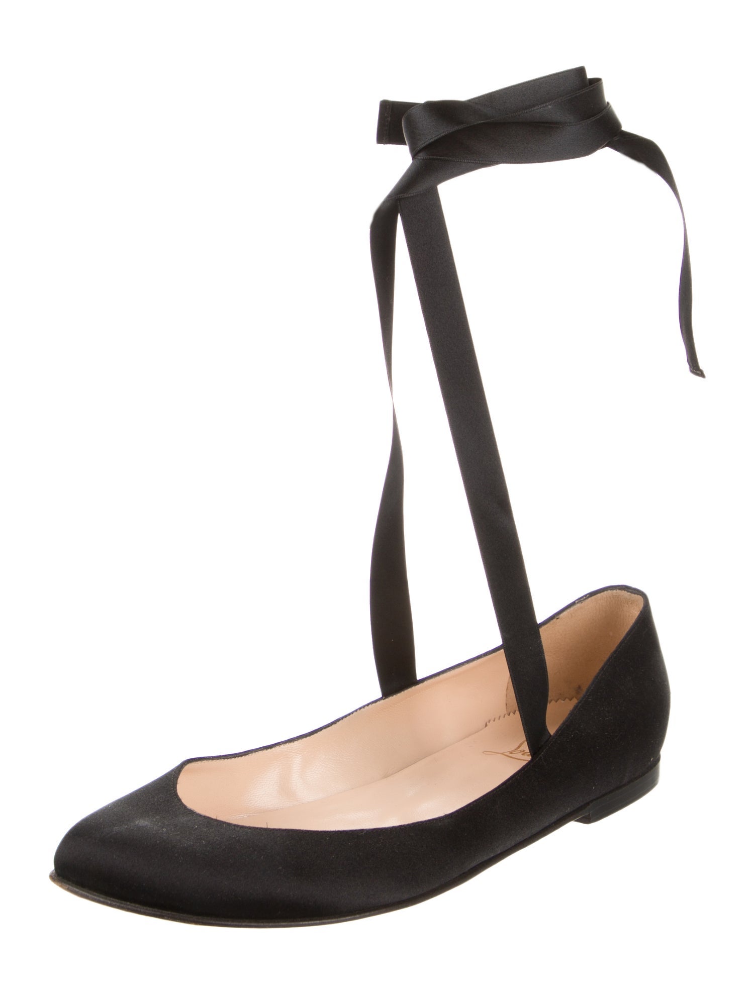 Christian Louboutin Satin Mules