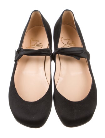 Christian Louboutin Satin Mules