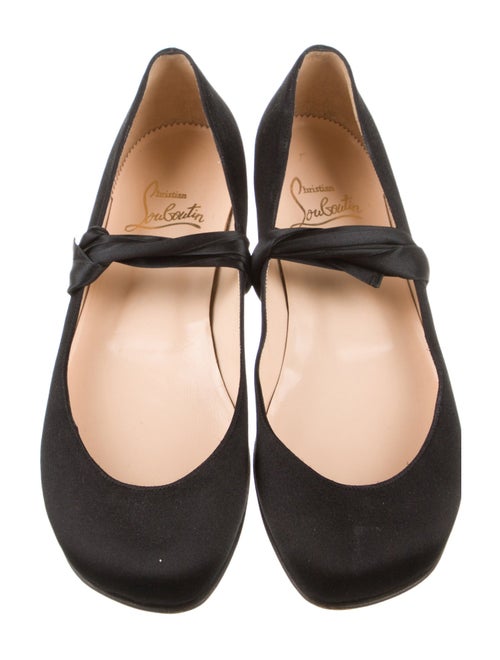 Christian Louboutin Satin Mules